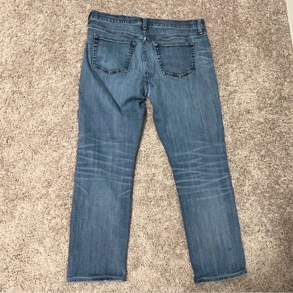 Madewell Slim Wash Denim Casual Stretchy Jeans US Men's 36x32 - Picture 4 of 10